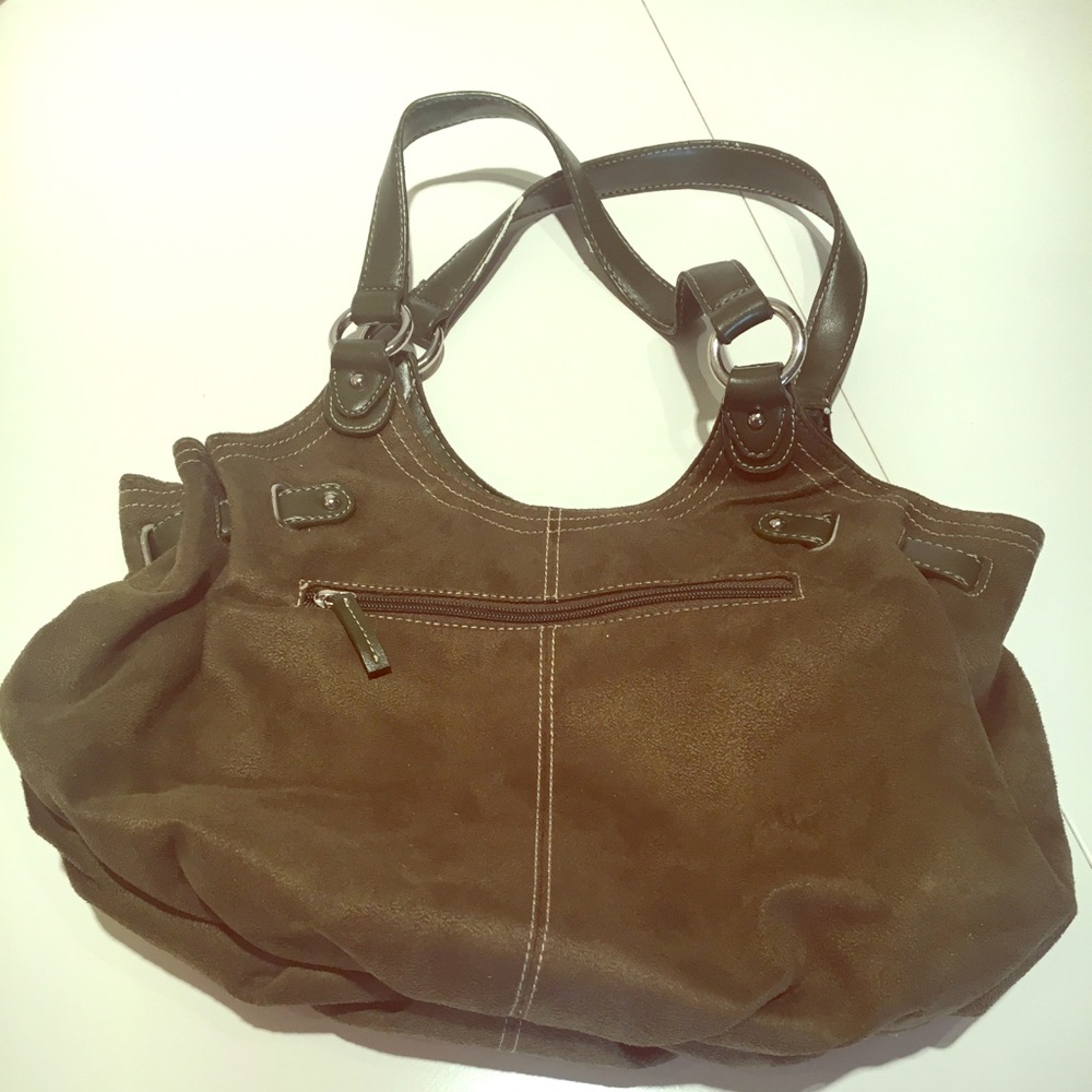 Green winter purse